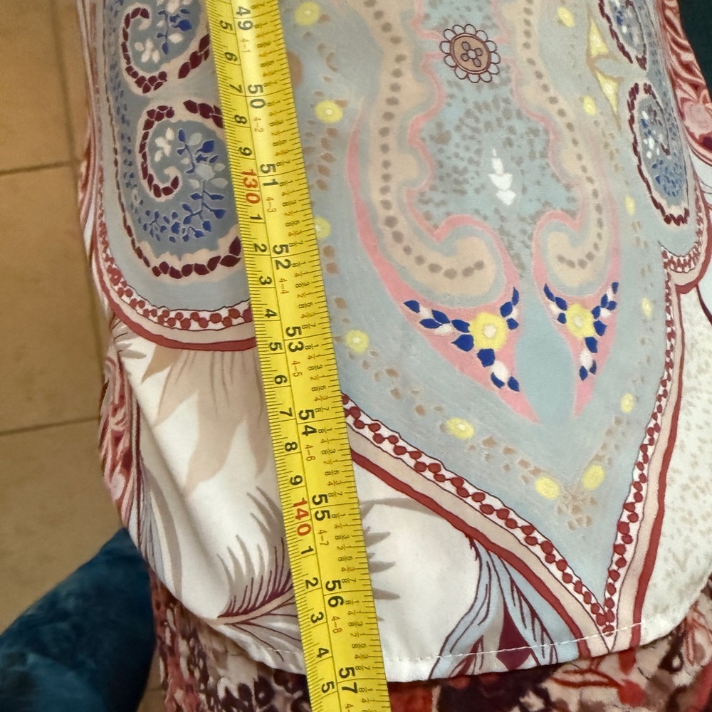 Bohemian Paisley Slip On Maxi Dress - Picture 13 of 13